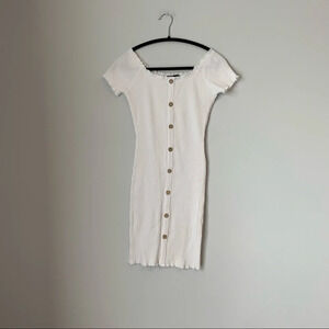 Derek heart white dress size L